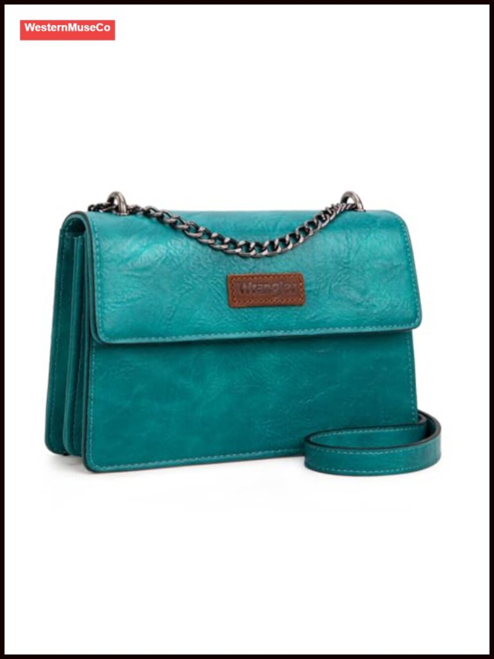 Wrangler Crossbody Purse Chain Strap Clutch Wallet Women Shoulder Bag